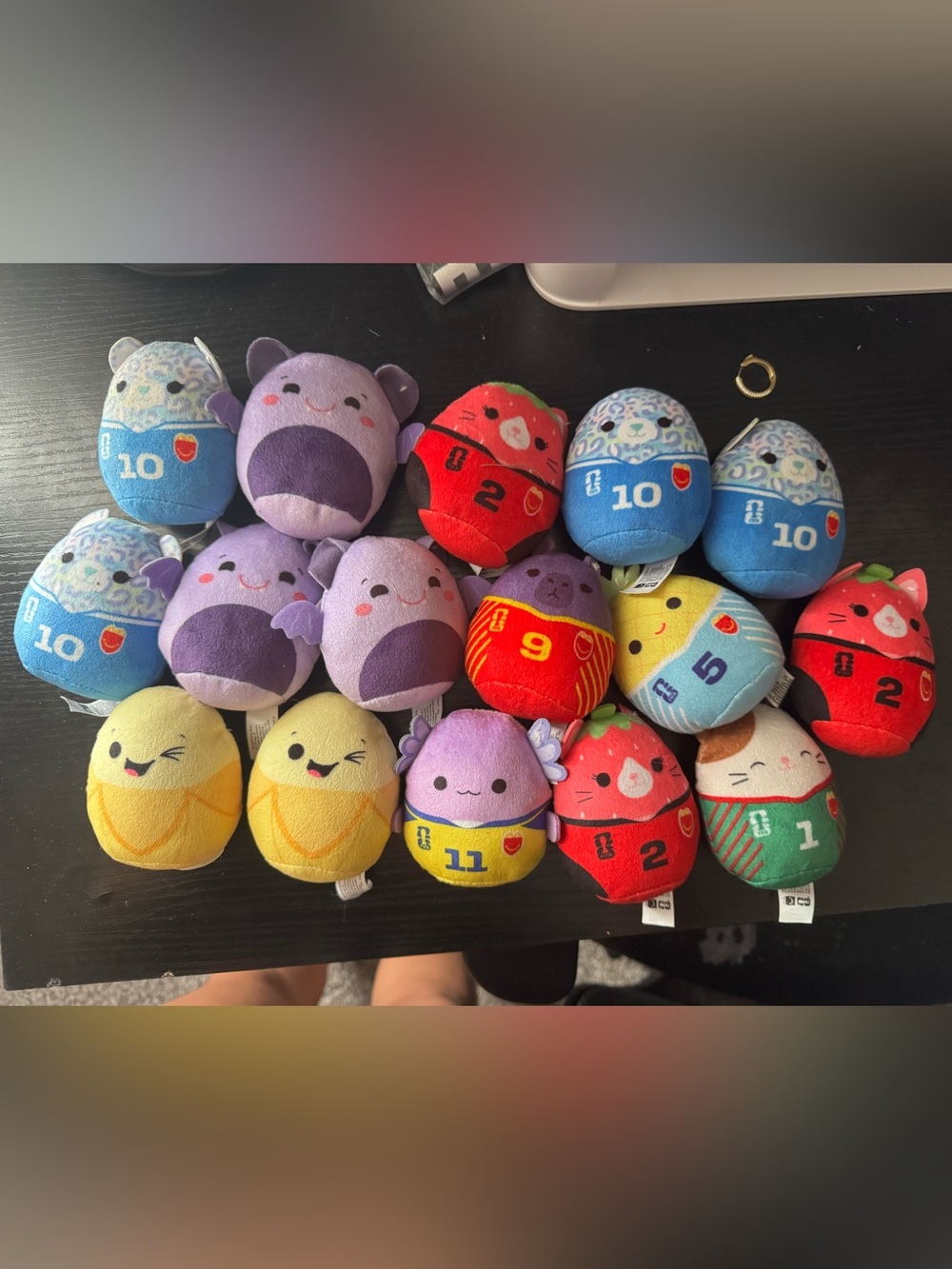 McDonald’s Squishmallows Mini Assorted Plush Lot.